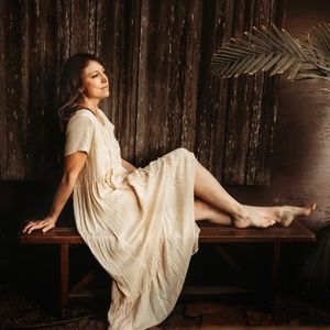 Joyfolie dress, Size Medium, Lace detail